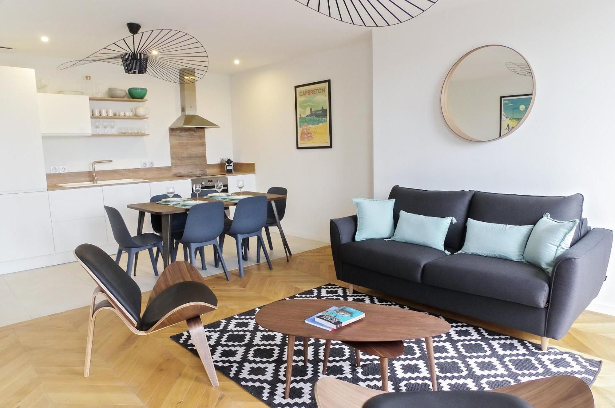 Belle Vue - Vue Exceptionnel Chartrons 2 Chambres Avec Parking Bordeaux Eksteriør billede